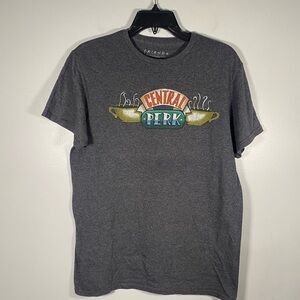 FRIENDS Central Perk Charcoal Tee